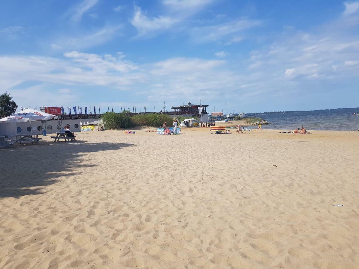 Apartament "Zloty Relaks" Tuz Przy Plazy Z Balkonem Z Widokiem Na Hel I Hamakami Puck Εξωτερικό φωτογραφία